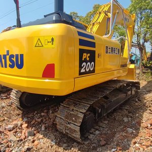 Stock limité, la machine est bien entretenue, d'origine japonaise, excavatrice Komatsu PC200 d'occasion pour les sites résidentiels et commerciaux - Product Image 1