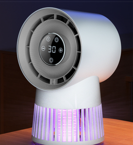 Ventilador de lámpara para mosquitos 2 en 1, ventilador de escritorio portátil para el hogar, repelente de mosquitos - Product Image 2