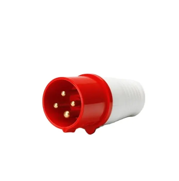 Industriële Connectoren IP44 16A Connector 4 Pin Male Kabel Plug Voor Kabels