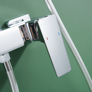 Mitigeur de douche en laiton de style carré de base à bon prix avec grande douche supérieure et douchette de <span class=keywords><strong>massage</strong></span> - Product Image 6
