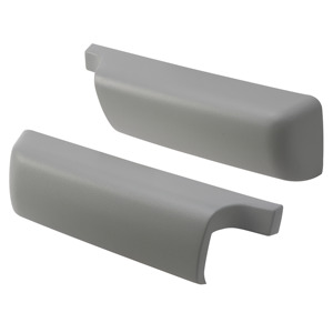 Capuchons de réparation pour accoudoir de panneau de porte gris en ABS (paire) pour ASTRO SAFARI 1996-2005 - Product Image 3