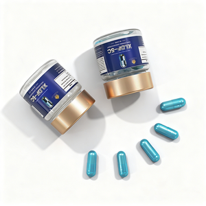 Capsule d'amélioration masculine à base de maca et de fibres alimentaires naturelles, marque propre, utilisée pour l'énergie et le soutien physique des adultes. - Product Image 3