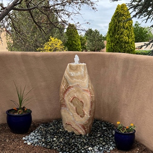 <span class=keywords><strong>Fontaine</strong></span> d'eau <span class=keywords><strong>rectangulaire</strong></span> en granit écologique sculptée à la main traditionnelle pour jardin extérieur cour - Product Image 6