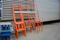 Machine à briques semi-automatique machine de fabrication de briques prix le plus bas chariot manuel pour machine de fabrication de briques