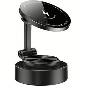 360° Adjustable Magnetic Car Phone Holder Pocket Size Foldable Car Cell Phone Holders Magnetic Suction Cup Phone Mount <b>Rack</b> - Product Image 5