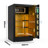 Cajas de Seguridad para Uso Doméstico, Cajas Fuertes Digitales con Código de Acceso, Seguridad Certificada, Construcción de Acero, Personalización Completa