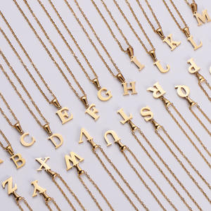 <span class=keywords><strong>สร้อย</strong></span>คอจี้ตัวอักษร A-Z สแตนเลสสตีล ดีไซน์เรียบหรู <span class=keywords><strong>ราคา</strong></span>สุดคุ้ม สำหรับผู้หญิง ขายส่ง - Product Image 5