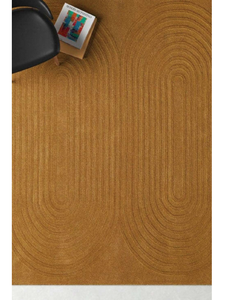 Tapis en laine fait main de qualité supérieure, tissé à la main, tapis moderne design pour salon, chambre, bureau, hôtel, tapis de sol - Product Image 4