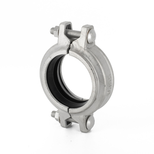 Pinza de ajuste de tubería de acero inoxidable, reparación de manguera eak de hierro fundido, tubería cuadrada rígida de azulejo, accesorios de abrazadera triples - Product Image 4