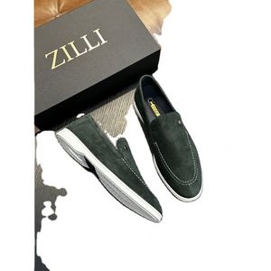Chaussures de marche décontractées classiques pour hommes en similicuir antidérapantes, confortables et tendance, collection 2026 - Product Image 5