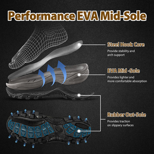 Giày đi mưa nam chống thấm nước, giữ nhiệt, đế cao su, chống trơn trượt, giày đi săn nam - Product Image 4