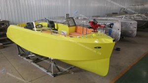 Nouveau moteur hors-bord électrique CE et personnalisable de 6,6 m, bateau drone <span class=keywords><strong>télécommandé</strong></span> en aluminium Dookyudookyu DK-WR21 - Product Image 3