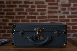 Customized Pure <strong>White</strong> <strong>Suitcase</strong> Men Royal Imperial Leather Case for Painting Arts and Jewelry - Product Image 5