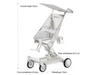 Poussette bébé pliable à une main ultra-légère, compatible avec les cabines d'avion, chariot de voyage compact, poussette portable pour 0-3 ans