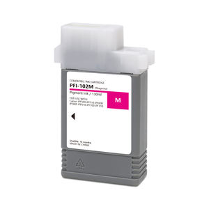 130ml cartouche d'encre compatible PFI-102 PFI102 PFI 102 pour <span class=keywords><strong>CANON</strong></span> <span class=keywords><strong>iPF</strong></span> 500 510 600 605 610 700 <span class=keywords><strong>710</strong></span> 650 655 750 755 760 765 imprimantes - Product Image 4