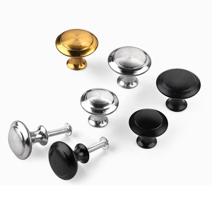 Luxury Modern Black Door <strong>Handle</strong> <strong>Knobs</strong> Stainless Steel Kitchen Cabinet Drawer <strong>Knobs</strong> <strong>Handles</strong> - Product Image 3