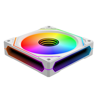 Ventilador LED RGB AntarcChill de 120 mm, Nuevo Disipador de Calor para Computadora de Escritorio para Juegos, Radiador de Aire para PC con Funciones LED