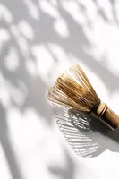 Ensemble cadeau de matcha japonais en céramique blanche, 5 pièces, accessoires de cérémonie traditionnelle du matcha, bol à matcha, fouet