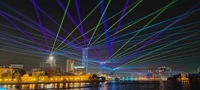 W-RGB30W 30W Outdoor Wasserdichtes Laser-Lichtshow-System Vollfarbige Animation RGB-Laser-Projektor