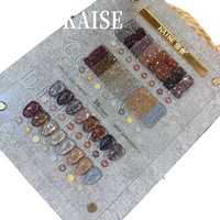 KAISE – Nouveau kit de vernis à ongles gel pailleté 16 couleurs « Secrets Égyptiens » pour salons de manucure – Collection Essentielle