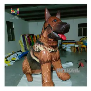 Inflatable पिल्ला मॉडल अनुकूलित जानवरों आउटडोर पिल्लों 2m लंबा मॉडल घटना के लिए Inflatable पालतू कुत्तों आपूर्तिकर्ता