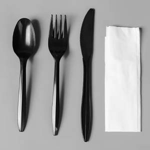 Nhiệm Vụ Nặng Nề 2.5G PP Nhựa Dùng Một Lần Đồ Dùng Dao Kéo Đặt Nhựa Muỗng Nĩa Và Dao Cá nhân Bao Bì Dao Kéo Kit - Product Image 4