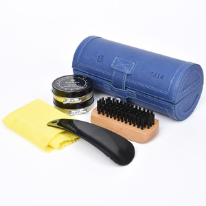 Kit d'entretien des chaussures à domicile avec cirage et outils de décontamination pour articles en cuir – Ensemble de protection pour articles en cuir - Product Image 3