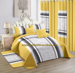 100% Cotton Quilt Bedding Set Customized <strong>King</strong>/queen Size 12pc <strong>Bedspread</strong> Set Beautiful Bed Cover Set With Carpet for All Season - Product Image 3