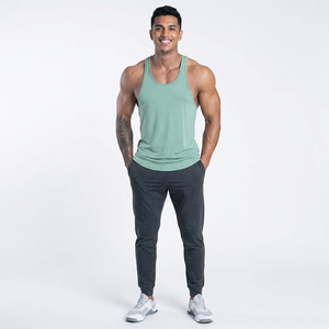 Camiseta Deportiva de Baloncesto para Hombre, Camiseta sin Mangas de Algodón, Ropa Urbana, Color Sólido, Camiseta Deportiva sin Mangas para Gimnasio - Product Image 1