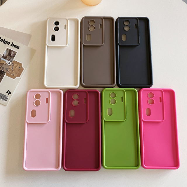 Soft Liquid Silicone TPU Back Case for OnePlus CE4 LITE CE3 CE2 ACE 2V 12R 11R Shockproof Colorful Smooth Luxury Phone Cover