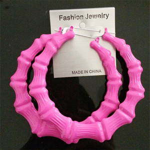 <span class=keywords><strong>Orecchini</strong></span> esagerati alla moda <span class=keywords><strong>per</strong></span> <span class=keywords><strong>bambini</strong></span>, in lega di zinco, con grandi colori fluorescenti, stile hip-hop, <span class=keywords><strong>per</strong></span> cantanti e hipster - Product Image 6