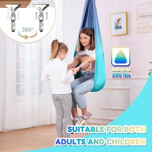 Columpio Sensorial Colgante para Niños, Ligero y Duradero, para Interiores y Exteriores, de 150*280cm, Personalizado de Fábrica - Product Image 5