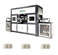 Ligne de production complète de moulage de pulpe pour assiettes, bols et contenants alimentaires biodégradables