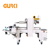 Machine d'étiquetage et de scellage de cartons entièrement automatique électrique GURKI GPETB3530-A pour l'emballage des boissons
