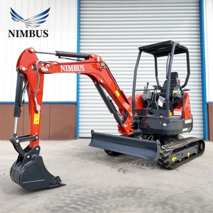 รถขุดขนาดเล็ก NIMBUS รุ่นใหม่ 4 ตัน <span class=keywords><strong>5</strong></span> ตัน สายพานยางแบบขยายและหนาขึ้น รับประกัน 3 ปี รถขุดขนาดเล็กรับน้ำหนักได้สูง - Product Image 1