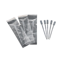 Pipettes Pasteur jetables pour prélèvement sanguin microfélémentaire 5 µl 10 µl 15 µl 20 µl, certifiées CE, en PE