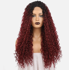 Synthetic Full <b>Lace</b> <b>Wig</b> Long Natural Women Hair <b>Wigs</b> Heat Resistant Glueless Wholesale Quality Soft Smooth Daily Use Fashion - Product Image 4