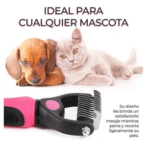 Toelettatura a spazzola per animali domestici e cura degli animali