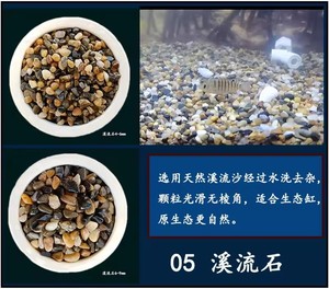 Areia Natural Arco-Íris para Aquário, Pedras Coloridas para Decoração de Tanque de Peixes e Tartarugas, Areia Paisagística de Pedra de Rio - Product Image 4