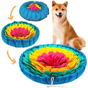 Colorato interessante tappetino da fiuto per cani Fast Food Snuffle Ball of Dogs