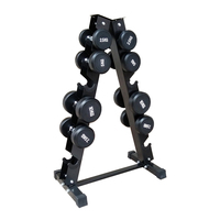 TW TWDB02 Ensemble d'haltères d'exercice fixe en forme de tête de 10LB à 100LB Fitness Gym & Home Training 20KG Poids