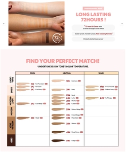 For Mask Fit All <b>Cover</b> <b>Cushion</b> 18g 21N Ivory for Full Coverage Oil Control Foundation Oily Combination Skin Made in Korea - Product Image 2