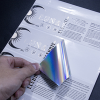 Bouteille de produits chimiques personnalisée impression étanche UV fabricants d'étiquettes produit d'emballage adhésif hologramme logo étiquettes autocollants