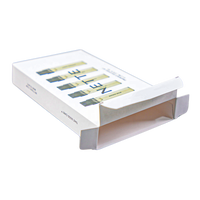 Custom Logo Luxury Perfume Glass Sample Gift Perfume Discovery Set Box Glass Test Tube Packaging for Five-pack Sample Set