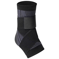 Attelle de cheville en tricot avec logo personnalisé pour le sport Manchons de sangle de compression Ceinture de sangle de pied de protection élastique
