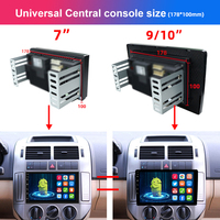 Autoradio universel 2Din 7 pouces, écran tactile IPS, navigation GPS, stéréo Android, lecteur DVD multimédia pour voiture