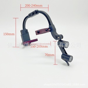 Dental Head Mounted Binocular Magnifier 2.5X 3.5X With Dual Led Lights For Dental Ent Surgery Medical Use - Product Image 4