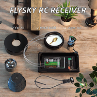 Récepteur métallique FlySky FS-iA6 FS-iA6B FS-iA10B FS-X6B pour émetteur FS-i6 I6X I6S I10 TH9A, contrôle RC, drone FPV
