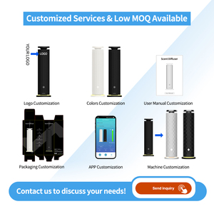 Hot Selling Customizable Portable Electric App Controlled Tabletop Remote Control Pure Essential <b>Oil</b> Aroma <b>Diffuser</b> - Product Image 5