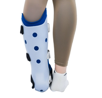 Orthèse de cheville et de pied AFO statique pour la rééducation des blessures de chute du pied et des fractures de la cheville, support orthopédique respirant
